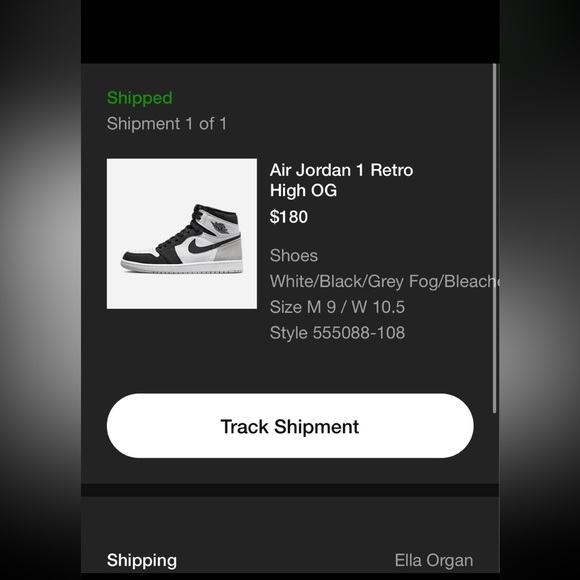 Nike Air Jordan 1 Retro OG Stage Haze Size 9 - Picture 6 of 6